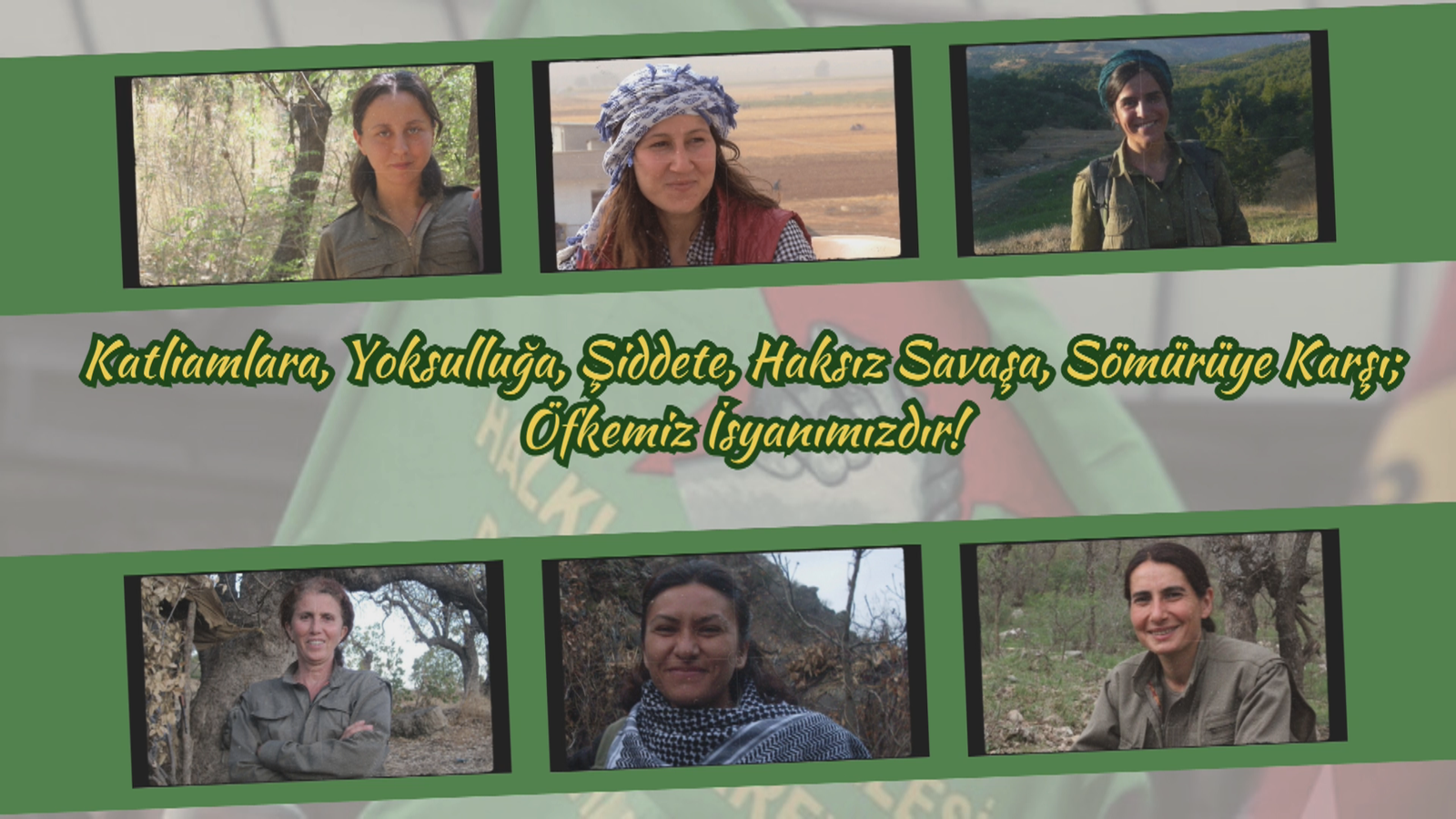 Katliamlara, Yoksulluğa, Şiddete, Haksız Savaşa, Sömürüye Karşı; Öfkemiz İsyanımızdır! – HBDH Yürütme Komitesi