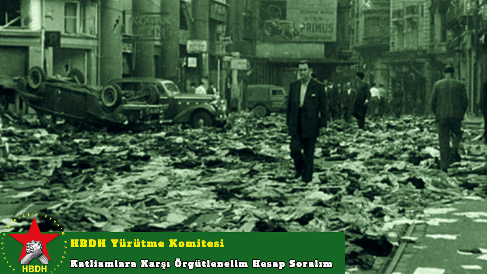 Katliamlara Karşı Örgütlenelim Hesap Soralım