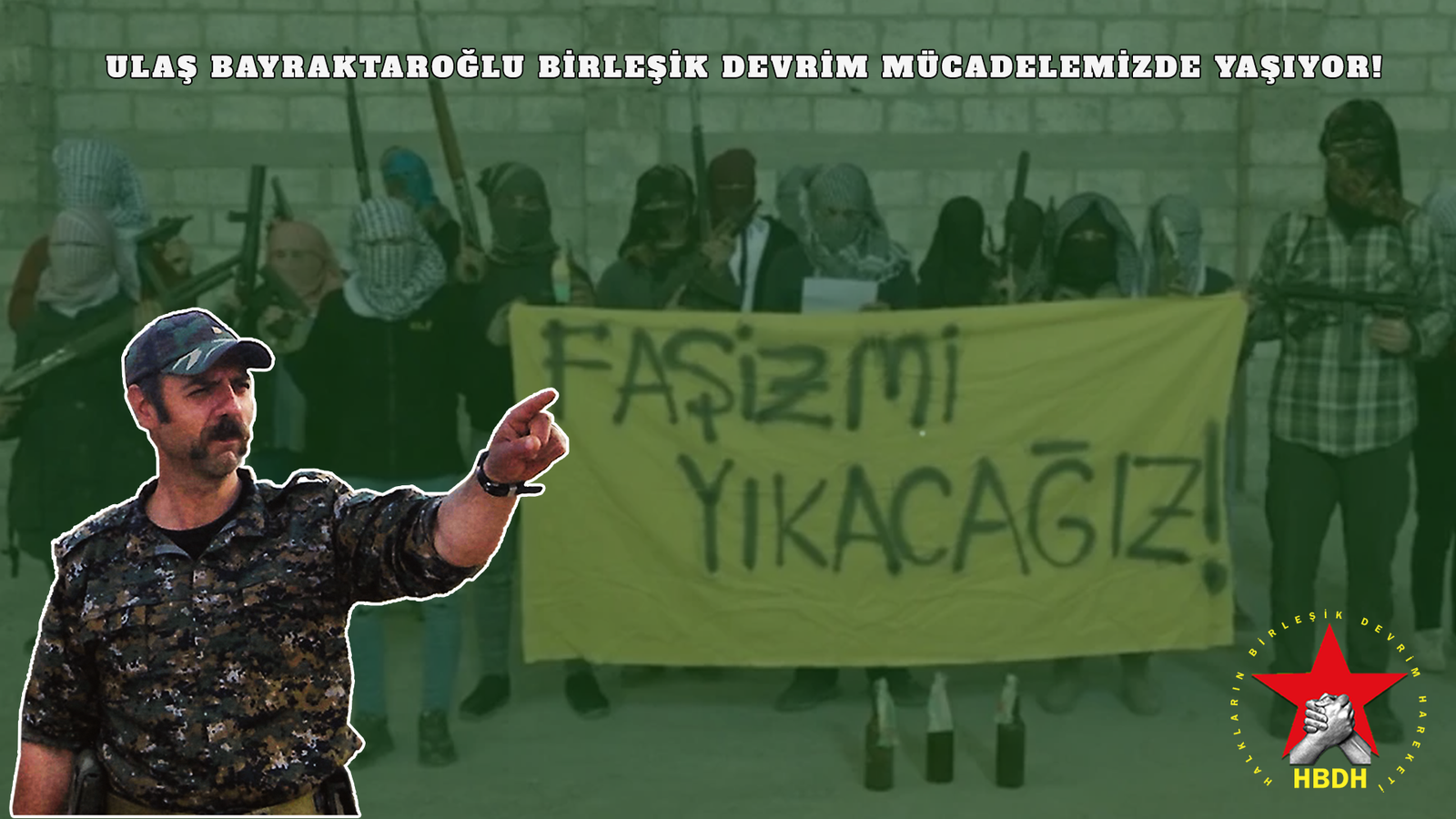 ULAŞ YOLDAŞ BİRLEŞİK DEVRİM MÜCADELEMİZDE YAŞIYOR!